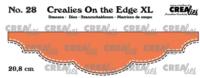 Crea-Lies-die-On the Edge XL - 28 double stitchline