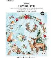 DIY Block - Christmas in the forest