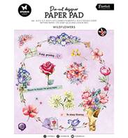 Paper pad - Nature Lover - Wildflowers