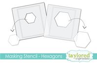 Masking Stencil - Hexagons
