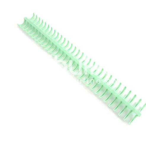 Spirale plastique pour reliure - Vert d'eau