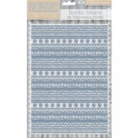 A4 - Classeur de gaufrage - Nordic Christmas - Nordic Weave
