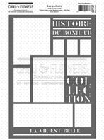 Pochoir A5 - Esprit Cottage - Moodboard Histoire