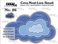 Dies- Crea-Nest-Lies Small - Clouds with double dots