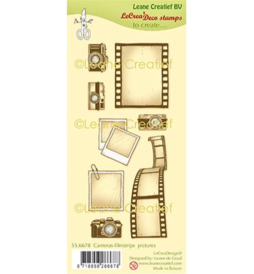 Clear stamp - Cameras filmstrips