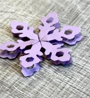 Folding Die - Snowflake ornament small