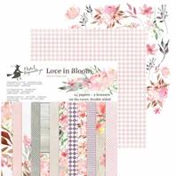 paper pad - Love in Bloom - 6 x 6
