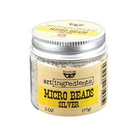 Micro Beads - Silver