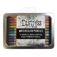 Distress Watercolor Pencils x12 - Set 3