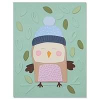 Thinlits et classeur de gaufrage - Cozy owl