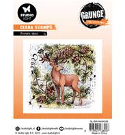 Tampon - Grunge Collection - Forest deer
