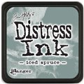 Mini Distress Pad - Iced Spruce