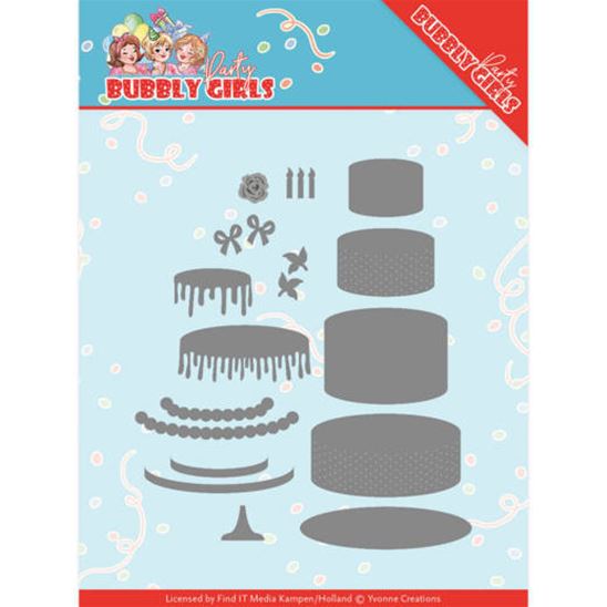 Die - Bubbly Girls - Birthday cake