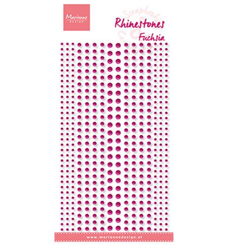 Rhinestone strass - Rose vif