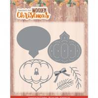 Die - Wooden Christmas - Wooden bauble