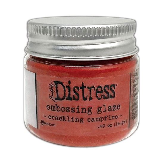 Distress Embossing Glaze - Crackling campfire