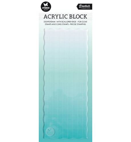Acrylic Block - 9 x 22 cm