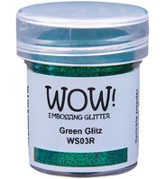 Wow! Embossing Powder Glitter - Green Glitz