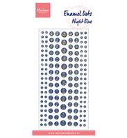 Enamel Dots - Night Blue