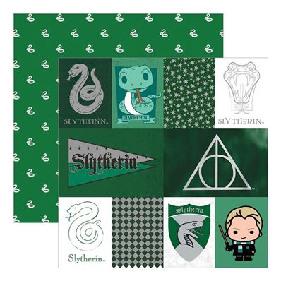 Papier -Harry Potter - Slytherin house