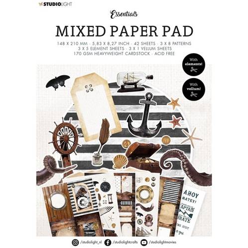 Mixed Paper Pad - Vintage Treasure
