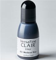 Re inker Versafine Clair - Bleu médiéval