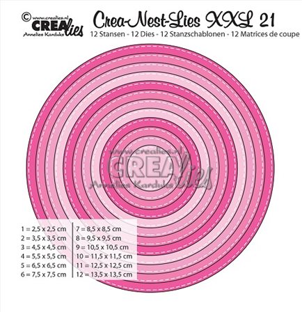 Dies Crea-Nest-Lies-XXL 21 - Cercle Stitched
