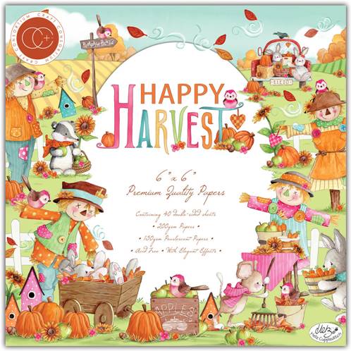 Paper Pad - 6x6 - Happy Harvest