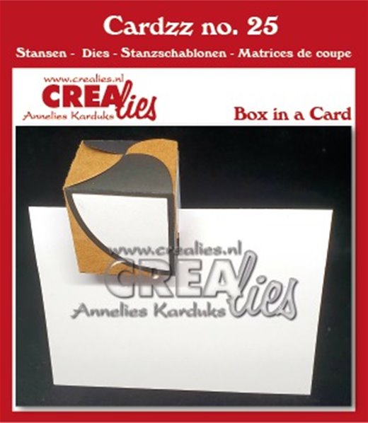 Crealies Cardz - Box in a card