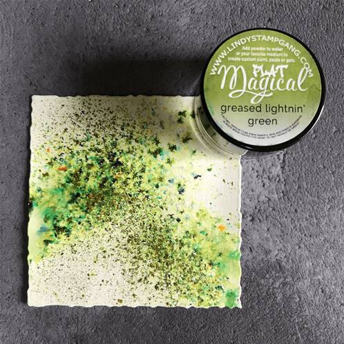 Magical poudre flat mat - Greased Lightnin green