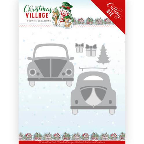 Die - Christmas Village - Christmas Car