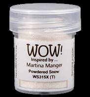 Wow! Embossing Powder Glitter - Powdered Snow