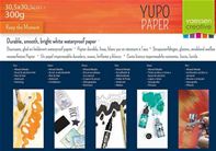 Papier Yupo - Blanc - 30 x 30 - 1 feuille