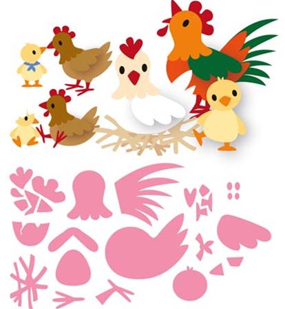 Collectables - Eline's Chiken family