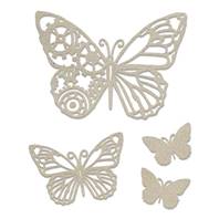 Chipboard - Steampunk Butterfly