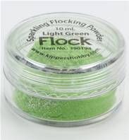 Poudre Flock - Light Green Sparkle