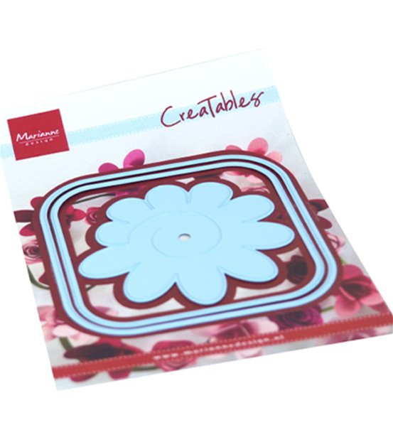 CreaTables - Square box & flower