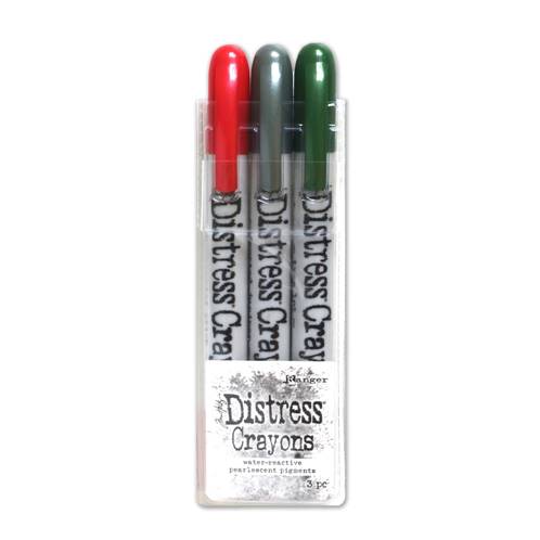 Distress Crayons - Holiday Pearl - Set 1