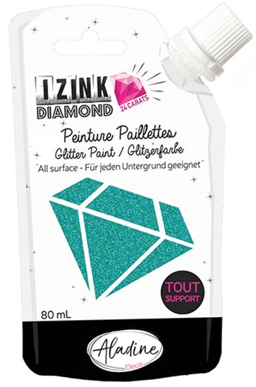 Pâte 3D - Izink Diamond - Turquoise