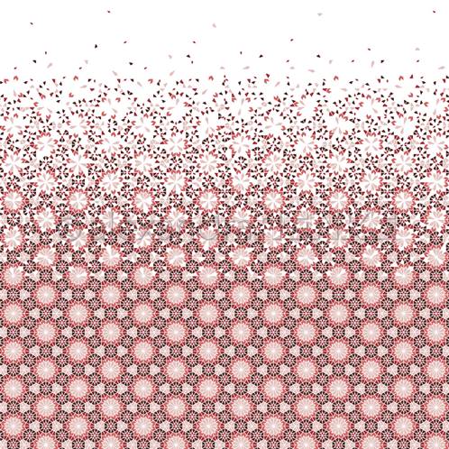 Papier - Geometric Pattern - 2 red down