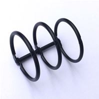 Reliure 3 anneaux - Noir mat - Diam 3 cm