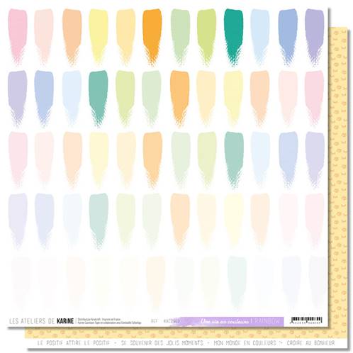 Papier - Rainbow - Une vie en couleurs