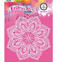 Essentials Masks - by marlene - Floral Mandala