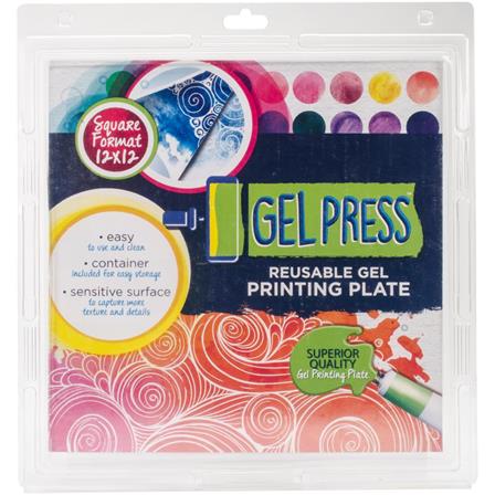 Gel Printing Plate - 12 x 12 ''