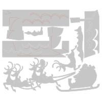 Die - Thinlits - Reindeer Sleigh