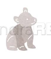Die - Layered animal small bear