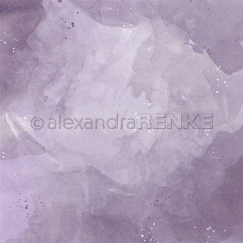 Papier - Fruit Blossom - Watercolor wonder violet