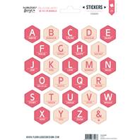 Stickers alphabet - Chair et pastèque