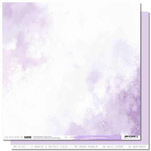Papier - Back to Basics - Rainbow - Violet