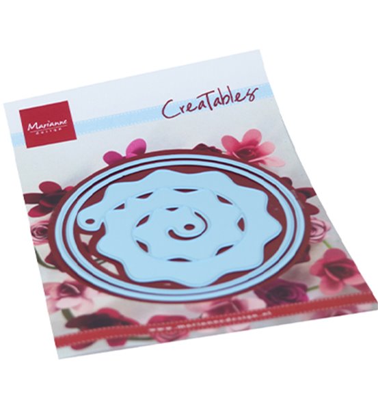 CreaTables - Round box and flower